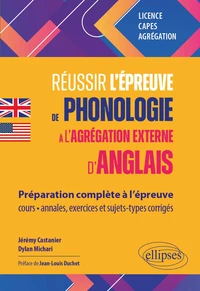 Réussir l'épreuve de phonologie à l'agrégation externe d'anglais