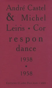 Correspondance 1938-1958