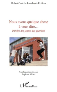 Nous avons quelque chose a vous dire...