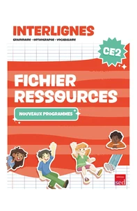Etudes de la langue CE2 fichier ressources