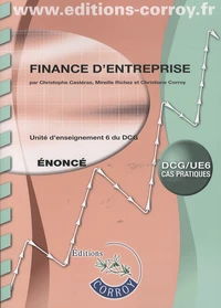 Finance d'entreprise UE 6 du DCG