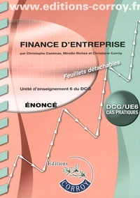 Finance d'entreprise UE 6 du DCG