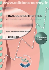 Finance d'entreprise UE 6 du DCG