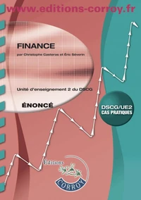 Finance UE 2 du DSCG