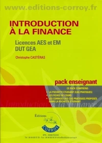 Introduction à la finance Licences AES et EM DUT GEA