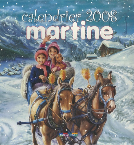  Casterman - Calendrier Martine.