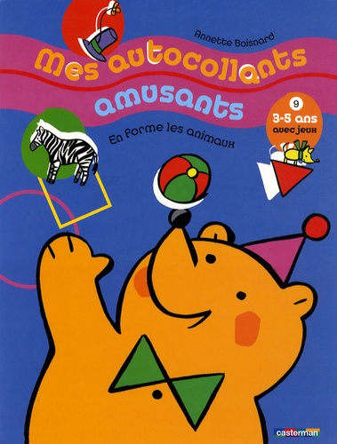  Casterman - En forme les animaux - 3-5 ans avec jeux.