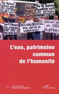 LES CAHIERS ALTERNATIVE SUD N°4/2001 : L'EAU, PATRIMOINE COMMUN DE L'HUMANITE