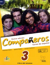 Nueva edicion Companeros 3 Curso de espanol B1.1