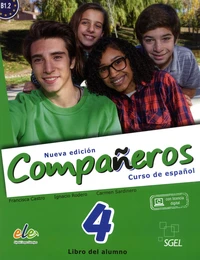Nueva edicion Companeros 4 Curso de espanol B1.2