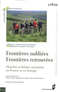 Frontières oubliées frontières retrouvées