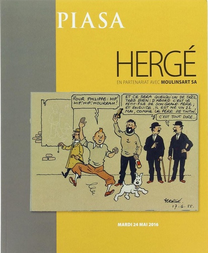  Hergé - Catalogue piasa 2016.