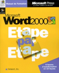  Catapult Inc - Word 2000. Avec Cd-Rom.
