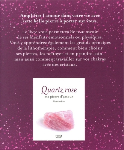 Amour. Avec un quartz rose