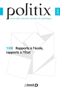 Rapports à l'école, rapports à l'Etat