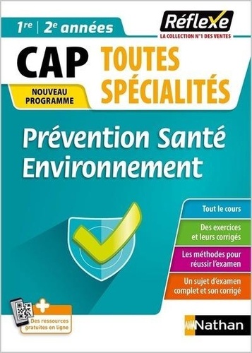 Prévention Santé Environnement CAP 1re/2e années  Edition 2021