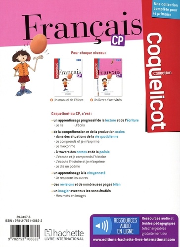 Français CP Coquelicot. Livret d'activités - Avec ressources audios en ligne