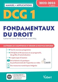 DCG 1 Fondamentaux du droit