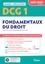 DCG 1 Fondamentaux du droit  Edition 2022-2023