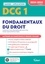 Fondamentaux du droit DCG 1  Edition 2024-2025