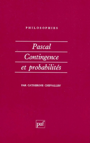 Pascal Contingence Et Probabilites Poche - 