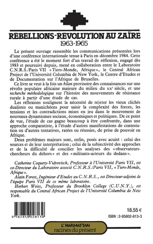 Rébellions-Révolution au Zaïre (1963-1965). Tome 2