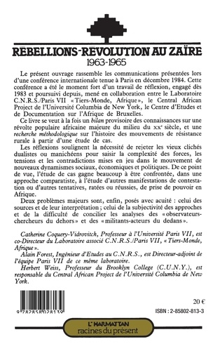 Rébellions-Révolution au Zaïre (1963-1965). Tome 2