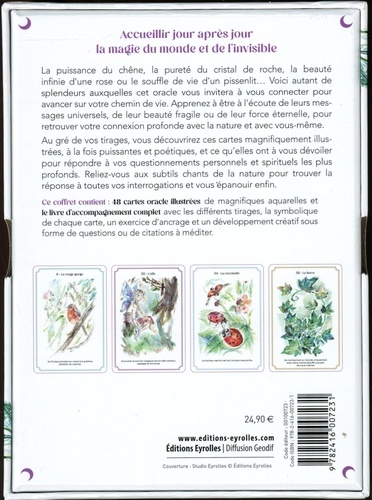 L'oracle des sagesses de la nature. 48 cartes et le livre d'accompagnement pour accueillir la magie du monde et de l'invisible