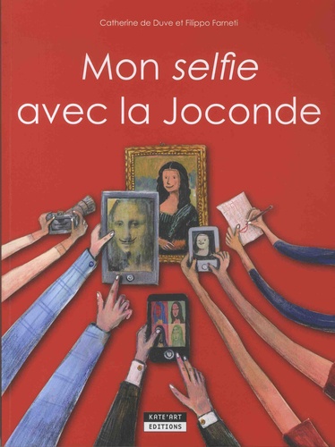 Catherine de Duve et Filippo Farneti - Mon selfie avec la Joconde - Rencontre Monna Lisa et Léonard de Vinci au Louvre.
