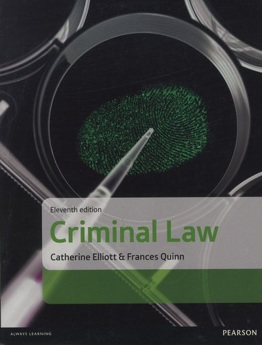 Catherine Elliott et Frances Quinn - Criminal Law.