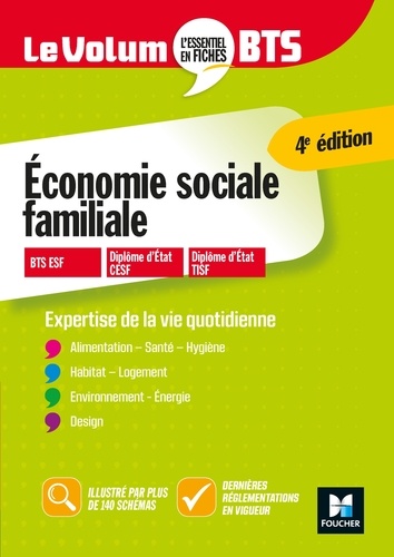 Catherine Fetz et Christine Langlois - Le Volum' BTS - Economie sociale familiale - Révision et entrainement.