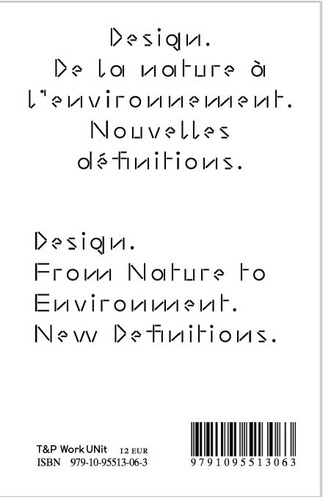 Catherine Geel - Design, de la nature à l'environnement, nouvelles définitions.