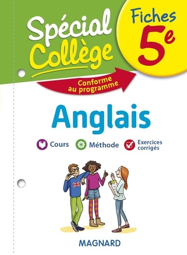 Fiches anglais 5e Spécial Collège  Edition 2019