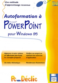 Catherine Guérois - Autoformation A Powerpoint Pour Windows 95. Avec Disquette.