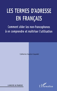Les termes d'adresse en français