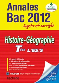 Histoire-Géographie Tles L ES S