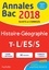 Histoire-Géographie Tles L/ES/S. Sujets et corrigés  Edition 2018