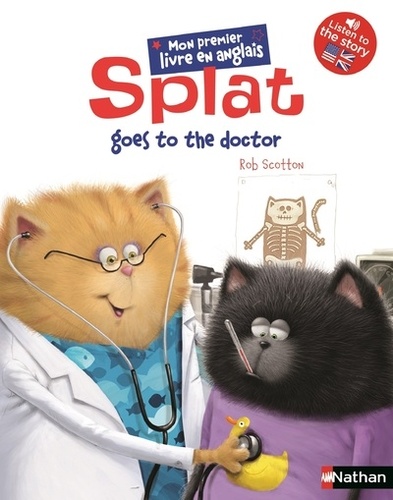 Catherine Hapka - Splat goes to the doctor.