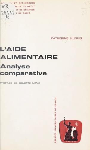 L'aide alimentaire. Analyse comparative