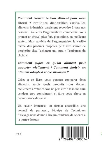 Les aliments pour chevaux : les juger, les choisir. En savoir plus sur nos équidés