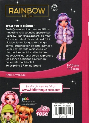 Aventures sur mesure  Rainbow High. C'est toi le héros