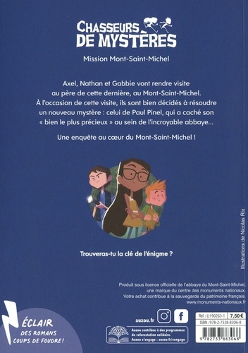 Chasseurs de mystères Tome 5 Mission Mont-Saint-Michel