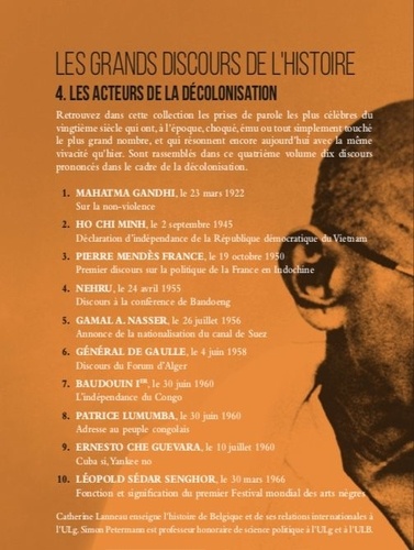 Les acteurs de la décolonisation