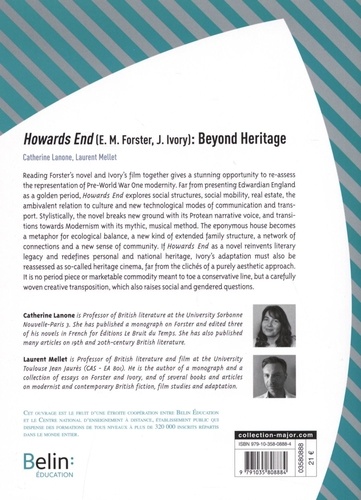 Agrégation anglais. Howards End (E. M. Forster, J. Ivory) : Beyond Heritage  Edition 2021
