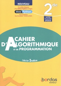 Catherine Lebert et Michel Poncy - Cahier d'algorithmique et de programmation 2de.