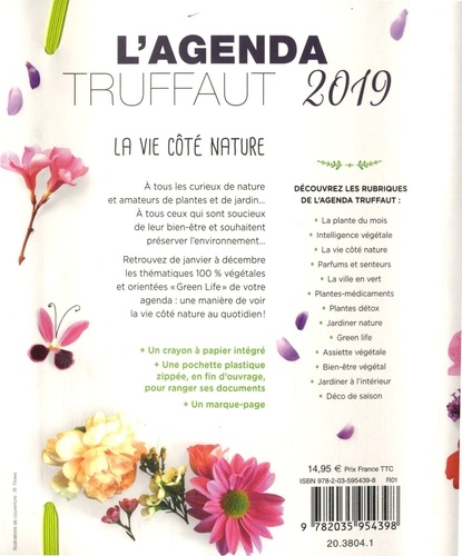 L'Agenda Truffaut. La vie côté nature  Edition 2019