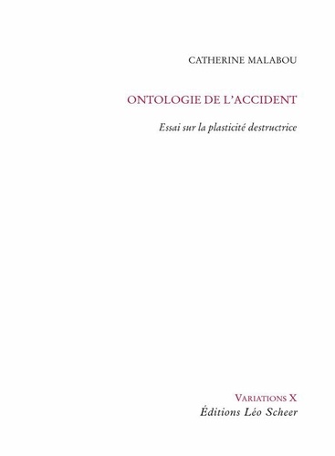 Ontologie de l'accident. Essai sur la plasticité destructrice