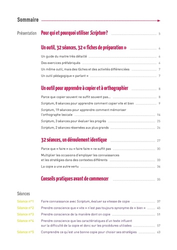 Scriptum CE1 - CE2 - CM1 - CM2 - 6e - ULIS. Apprendre à écrire : copier et orthographier  avec 1 Cédérom