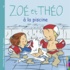 Catherine Metzmeyer et Marc Vanenis - Zoé et Théo à la piscine.