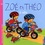 Zoé et Théo à vélo